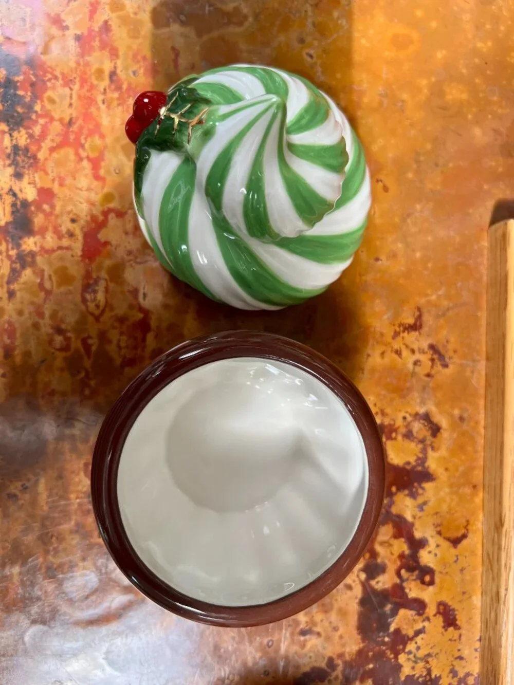 MacKenzie-Childs Ceramic Cupcake Containers/Boxes